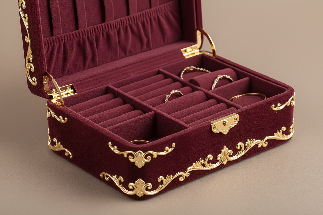 Boite à Bijoux Velours