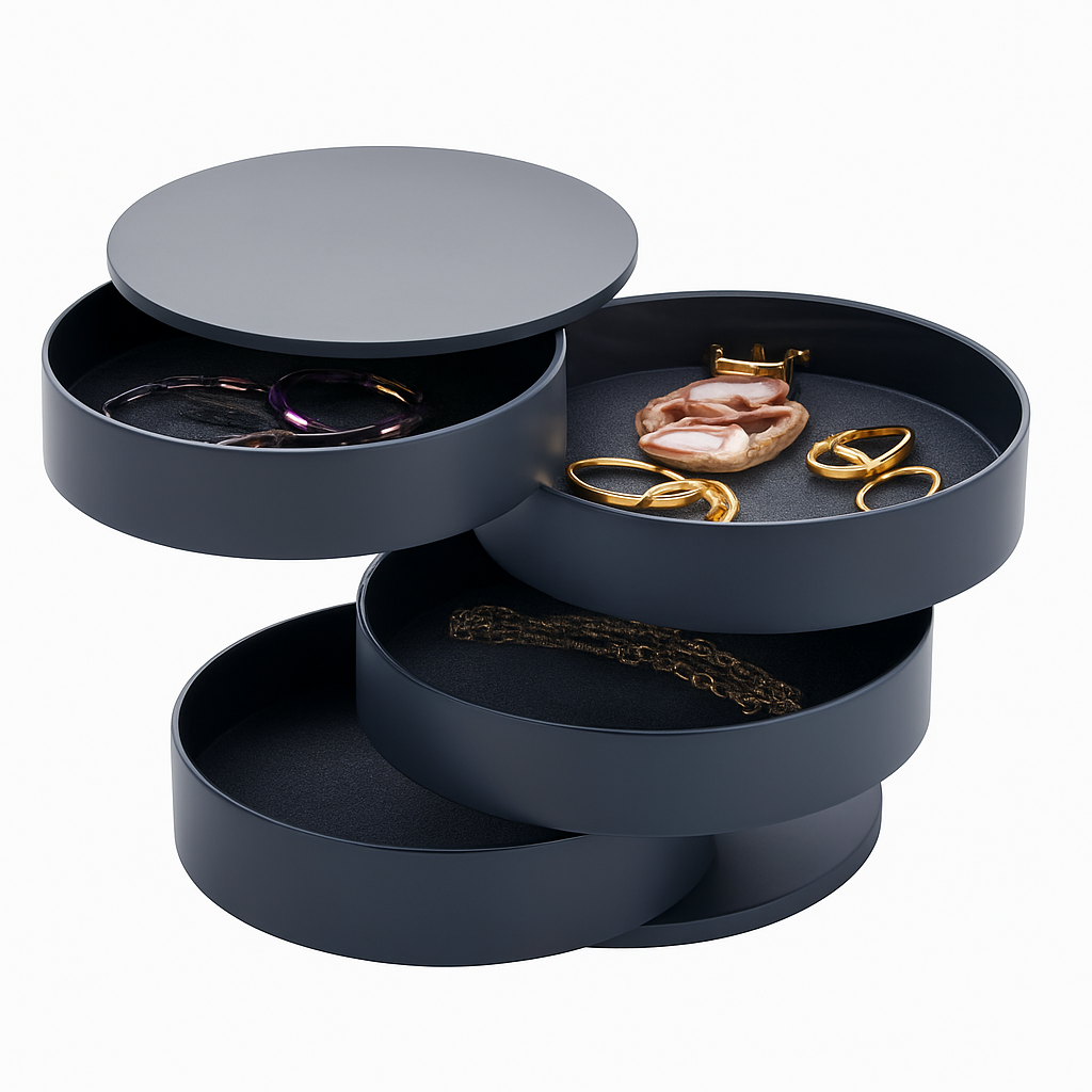 Boîte à Bijoux Ronde - vue principale