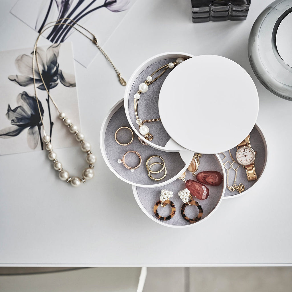 Boîte à Bijoux Ronde - détail de la structure