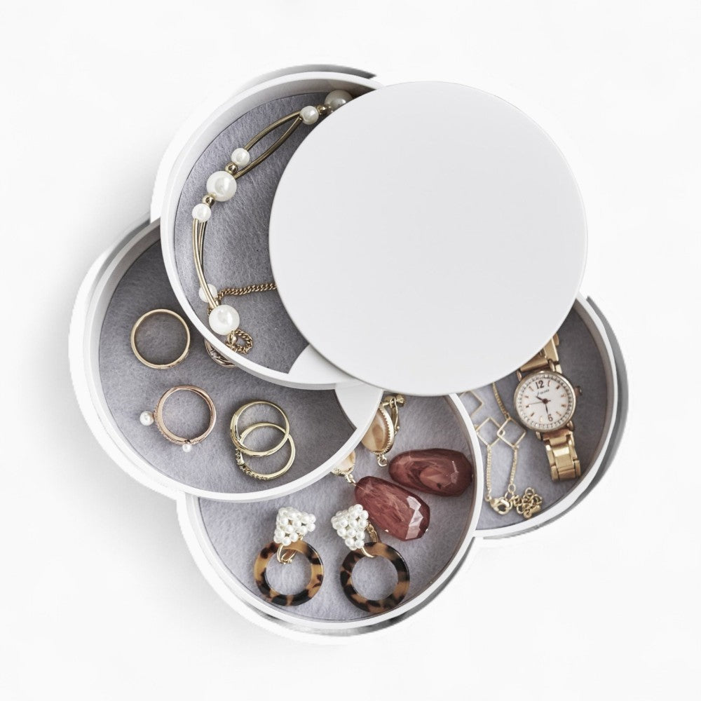 Boîte à Bijoux Ronde - vue de dos
