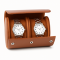 Boîte à Montre Portative en Cuir - vue principale