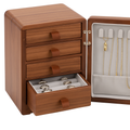 Haute Boîte à Bijoux Bois 5 Tiroirs - vue principale