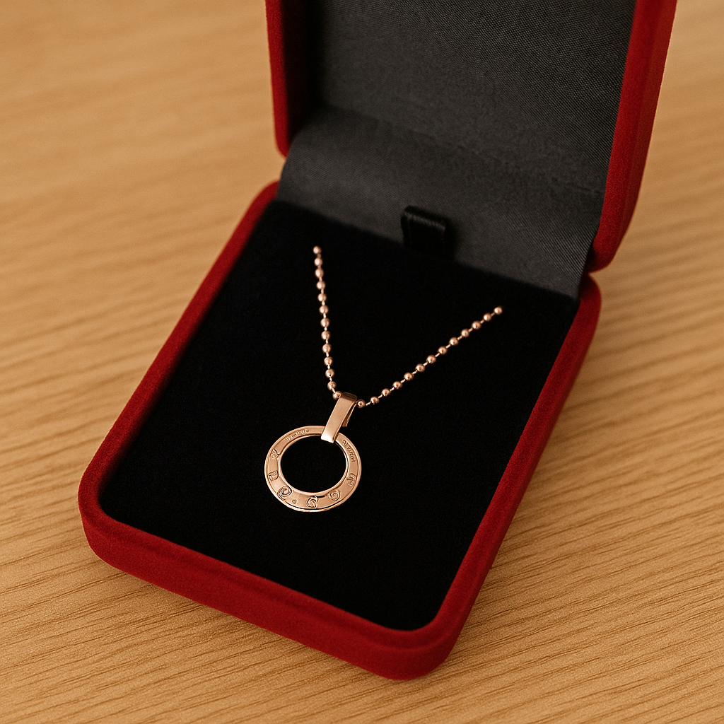Boîte à Bijoux Pour Collier - vue d'ensemble