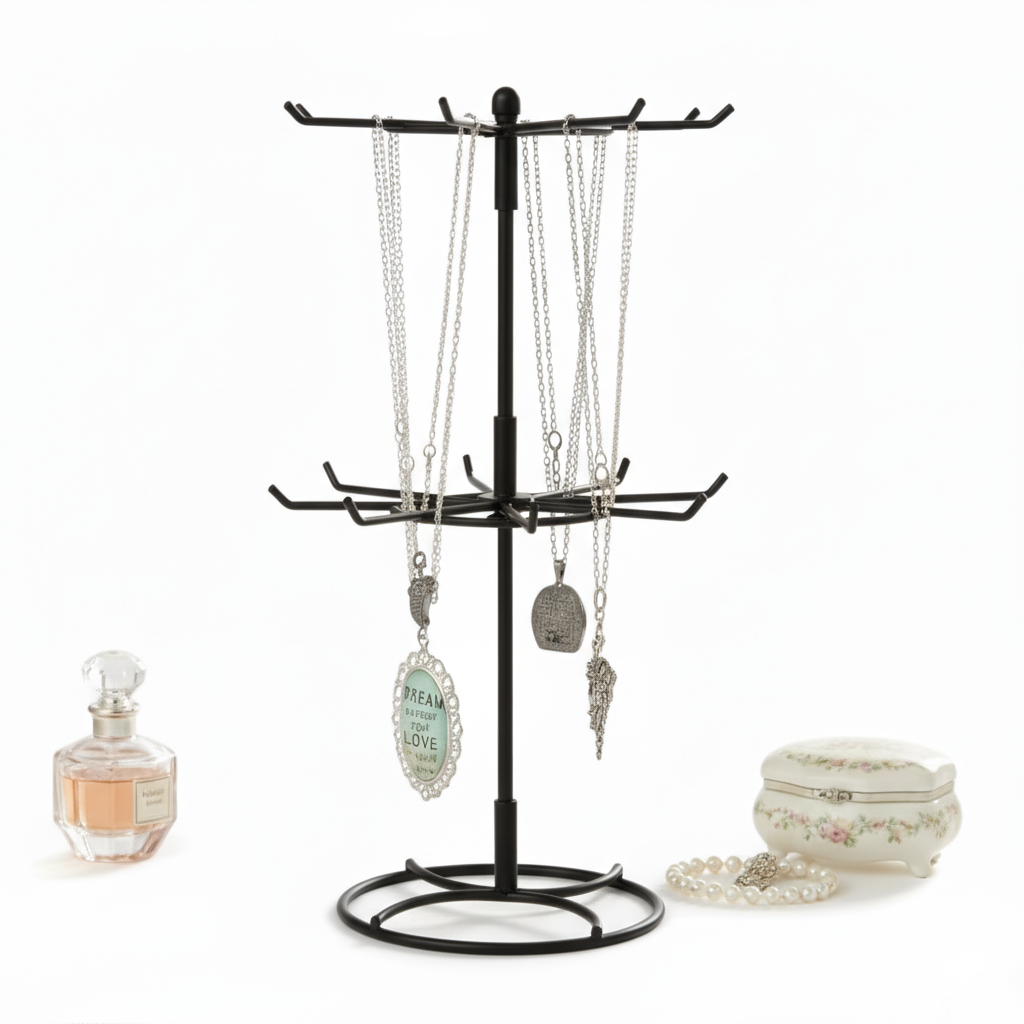 Porte Colliers et Pendentifs Rotatif - en situation
