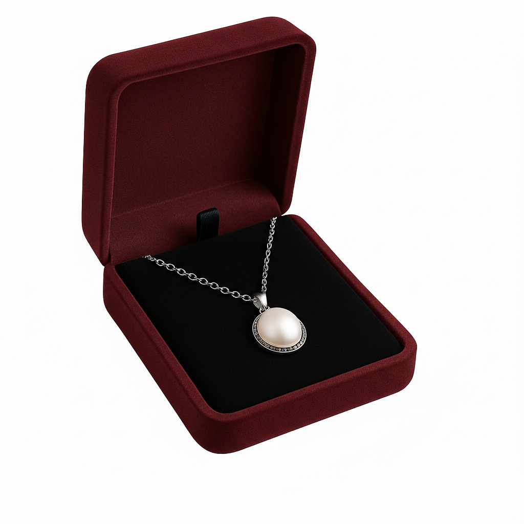 Boîte à Bijoux Pour Collier - détail de la structure