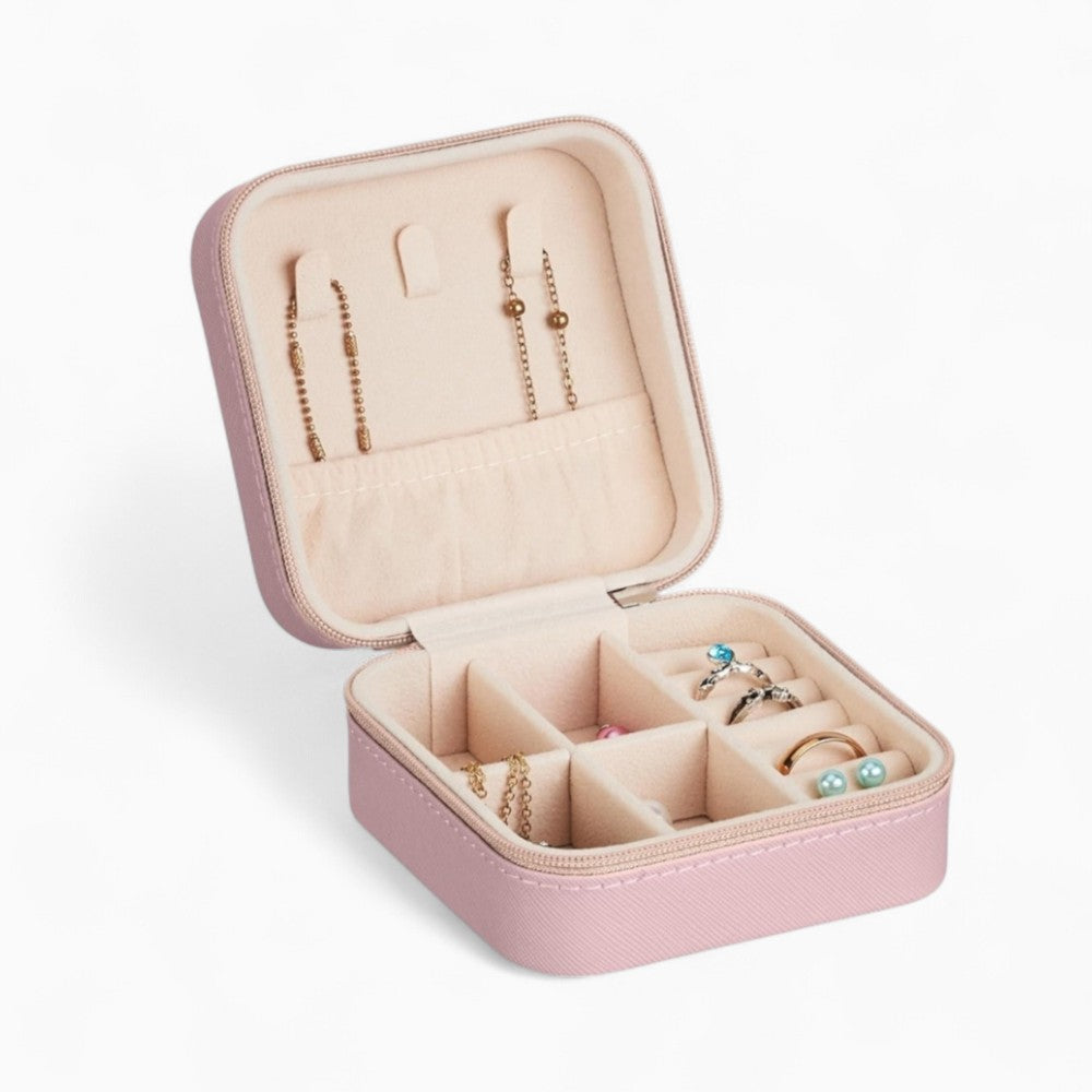 Petite Boîte A Bijoux Transportable - vue d'ensemble