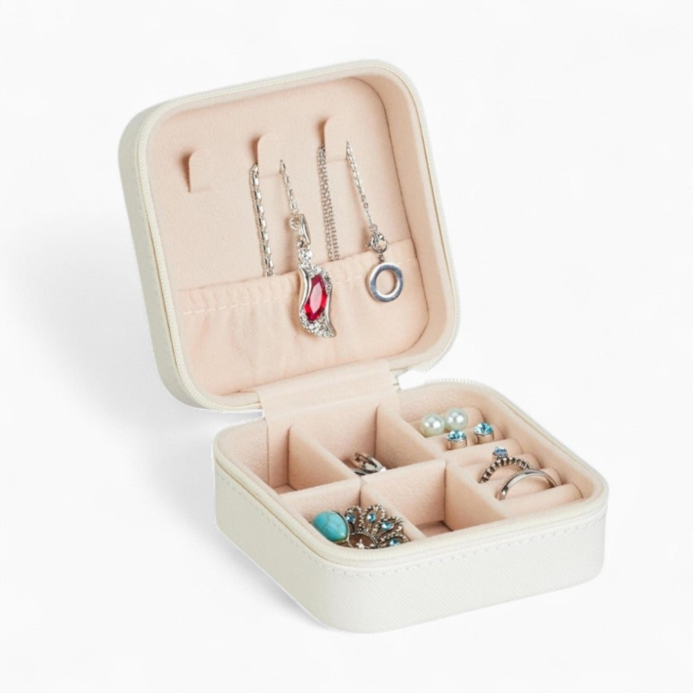 Petite Boîte A Bijoux Transportable - vue latérale