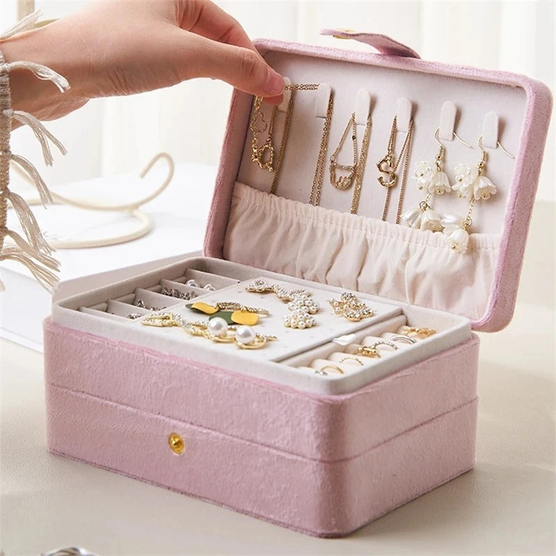 Boîte à Bijoux De Voyage Velours - vue d'ensemble