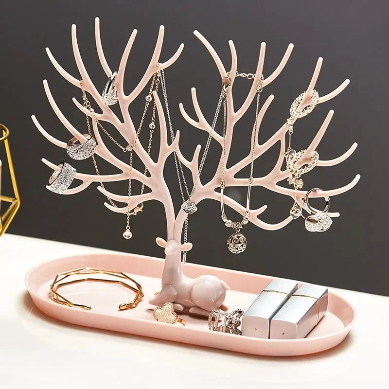 Arbre à Bijoux Avec Support - branches d'accrochage