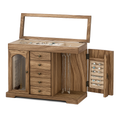 Boîte à Bijoux En Bois Avec Miroir et Tiroirs - vue principale