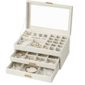 Boîte à Bijoux En Cuir Moderne - vue principale