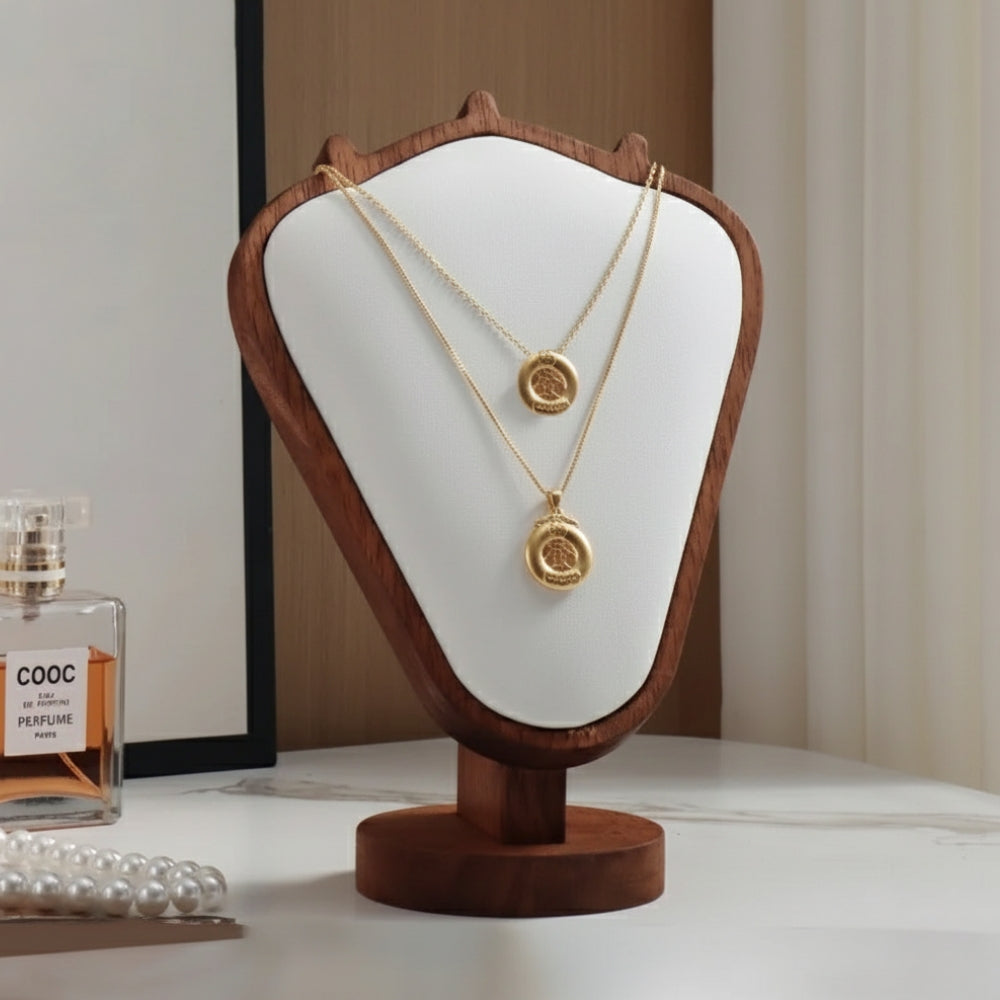 Support en Bois pour Bijoux - détail de la structure