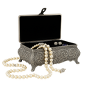 Boîte à Bijoux En Métal Sculpté - vue principale